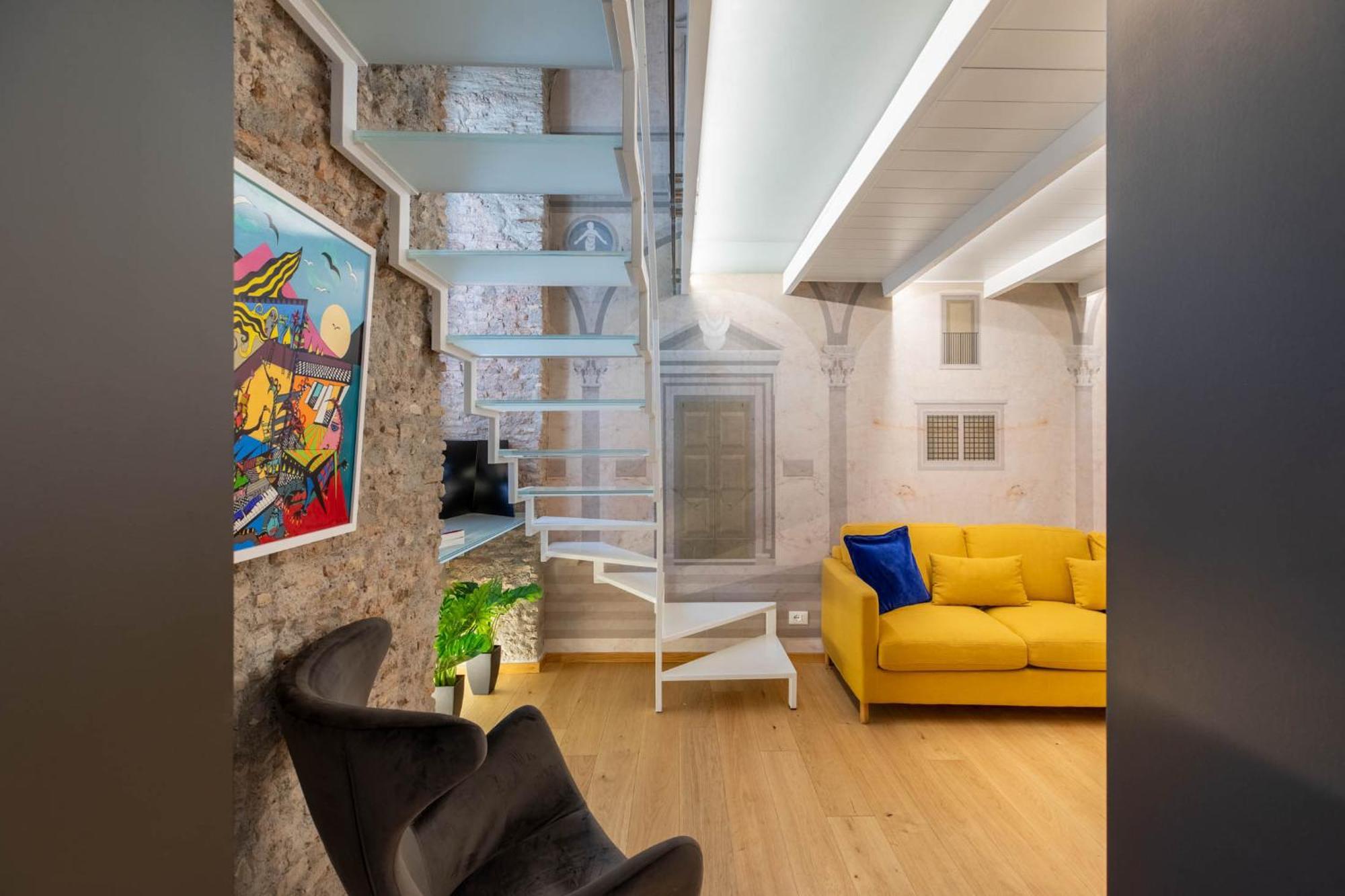 Iflat Glass And Stone Loft Leilighet Roma Eksteriør bilde