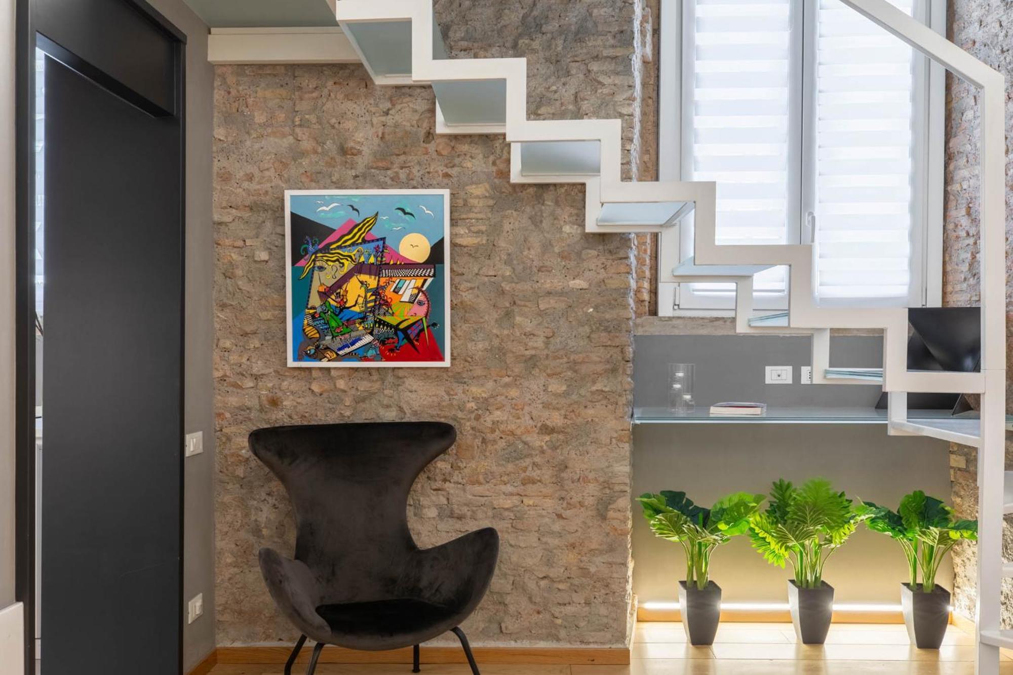Iflat Glass And Stone Loft Leilighet Roma Eksteriør bilde